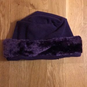 Purple hat